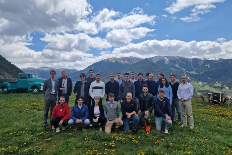 Els participants que han pres part de la jornada de Scale Lab Andorra de Creand Crèdit Andorrà.